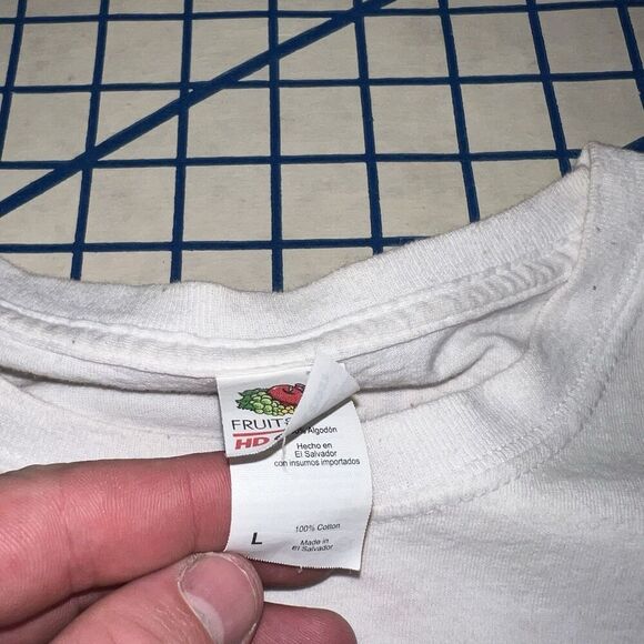 Rolling Stones 1981 Tour Shirt Size Large White Reprint Colorful - Picture 6 of 7